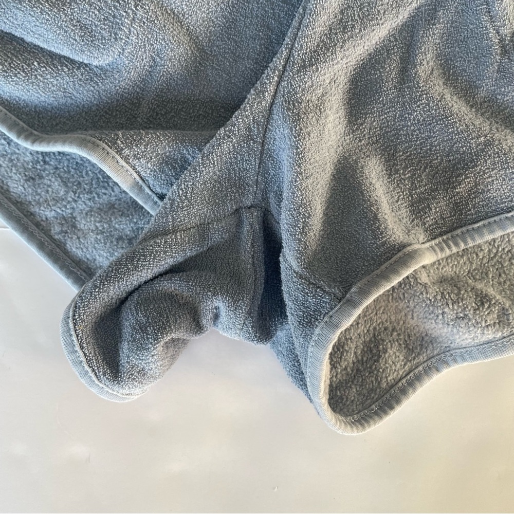 Fabletics Eco Conscious Terry Sweatshorts Blue Women’s Size XS Shorts Pockets - Picture 4 of 10